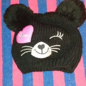 Bear kids beanie
